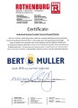 Certificate Rothenburg GmbH Authorised Service Provider Bert Muller.jpg