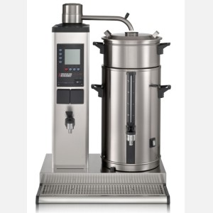 Koffiezetmachine, separate heetwateraftap, vaste wateraansluiting Bravilor B20 HW L/R