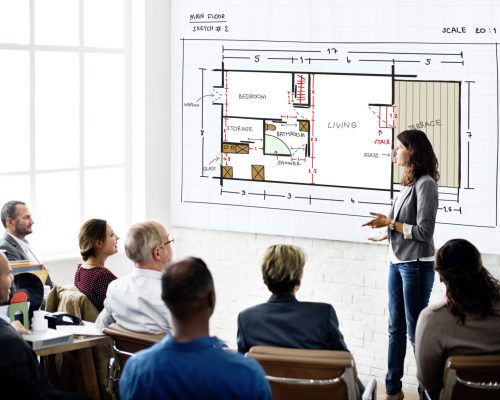 Blueprint Architecture Interior Design Structure Development Con Blueprint Architecture Interior Design Structure Development Concept